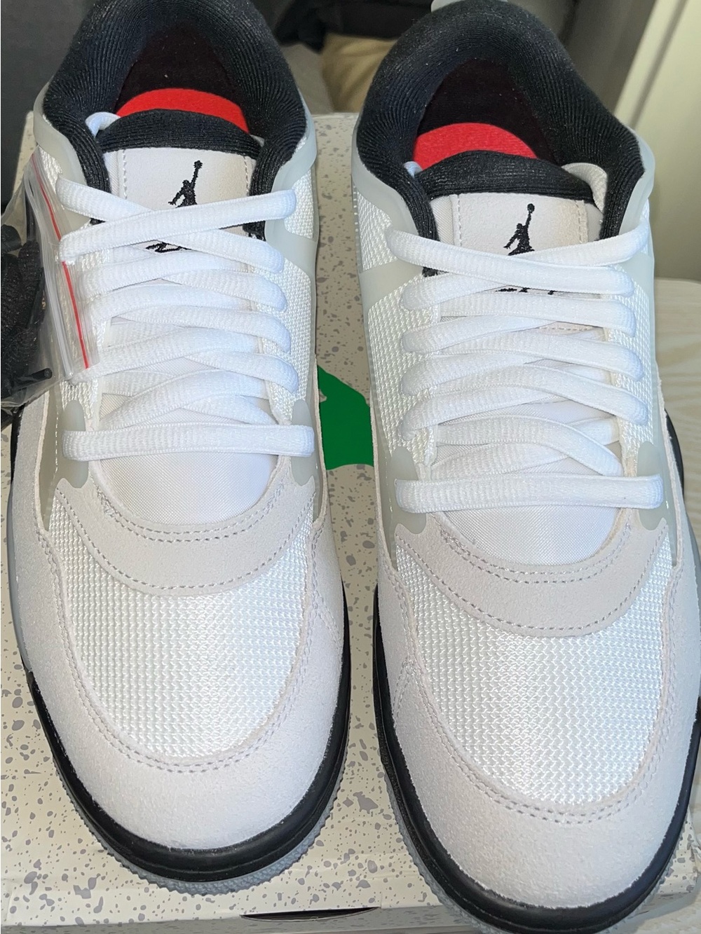 Air Jordan Men’s 4 RM Low-Top Sneakers